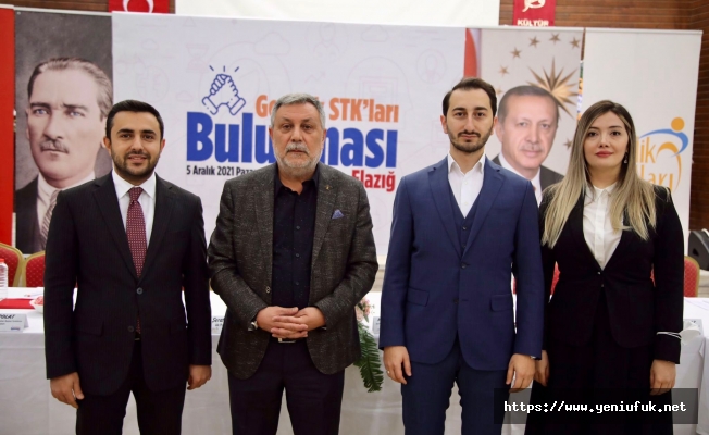 AK PARTİ,  GENÇ STK’LARLA BİR ARAYA GELDİ