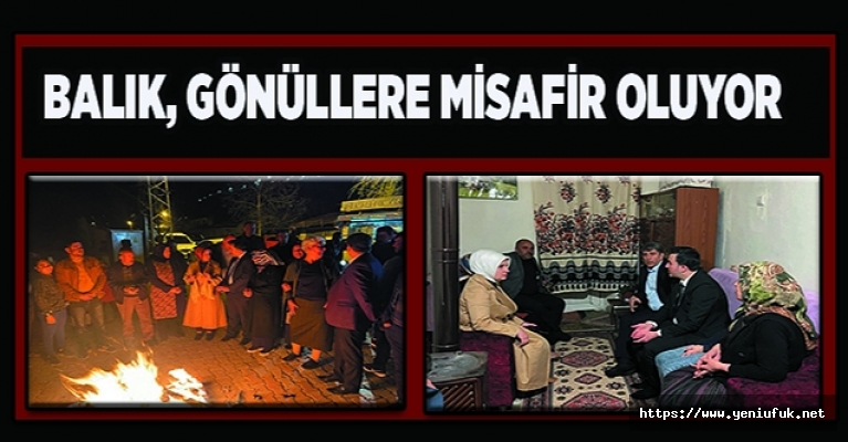 BALIK, GÖNÜLLERE MİSAFİR OLUYOR