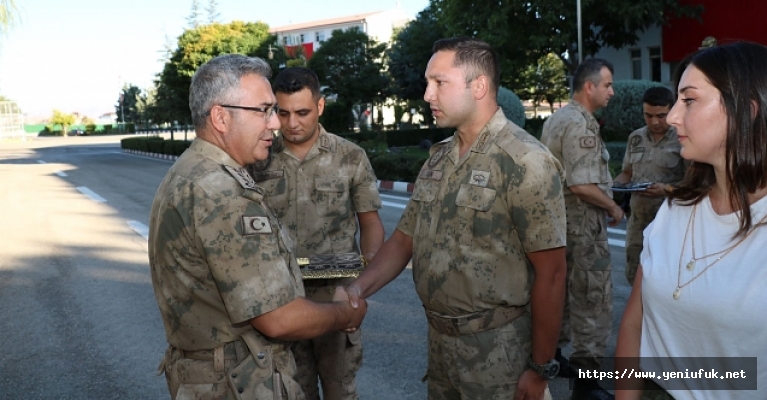 İL JANDARMA KOMUTANLIĞI RÜTBE TERFİ TÖRENİ DÜZENLEDİ