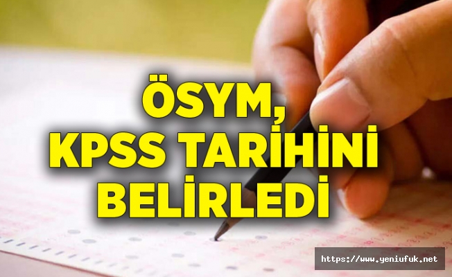 KPSS 18 EYLÜL’DE