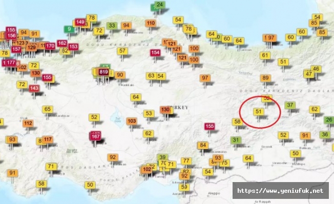 ELAZIĞ’IN HAVA KİRLİLİĞİ ORANI BELLİ OLDU