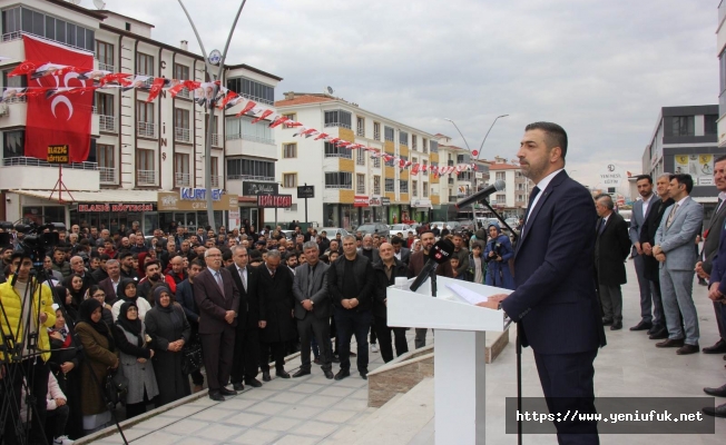 MHP ADAY ADAYI SEMİH IŞIKVER’DEN GÖRKEMLİ AÇILIŞ