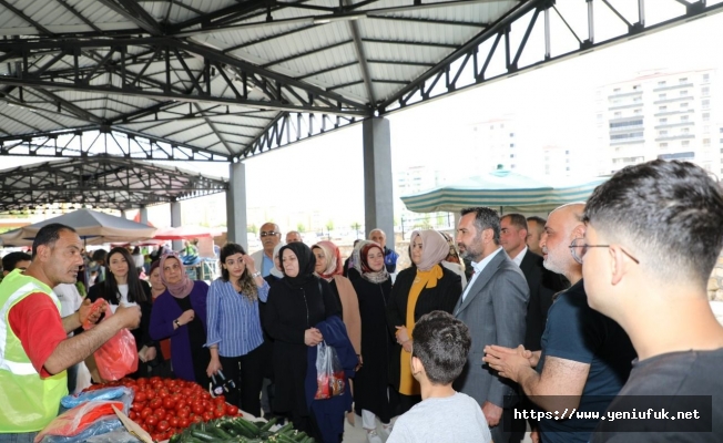 Semt Pazarı Vatandaşlardan Tam Not Aldı