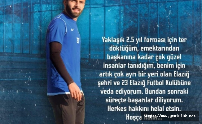 23 Elazığ FK'da yaprak dökümü sürüyor!