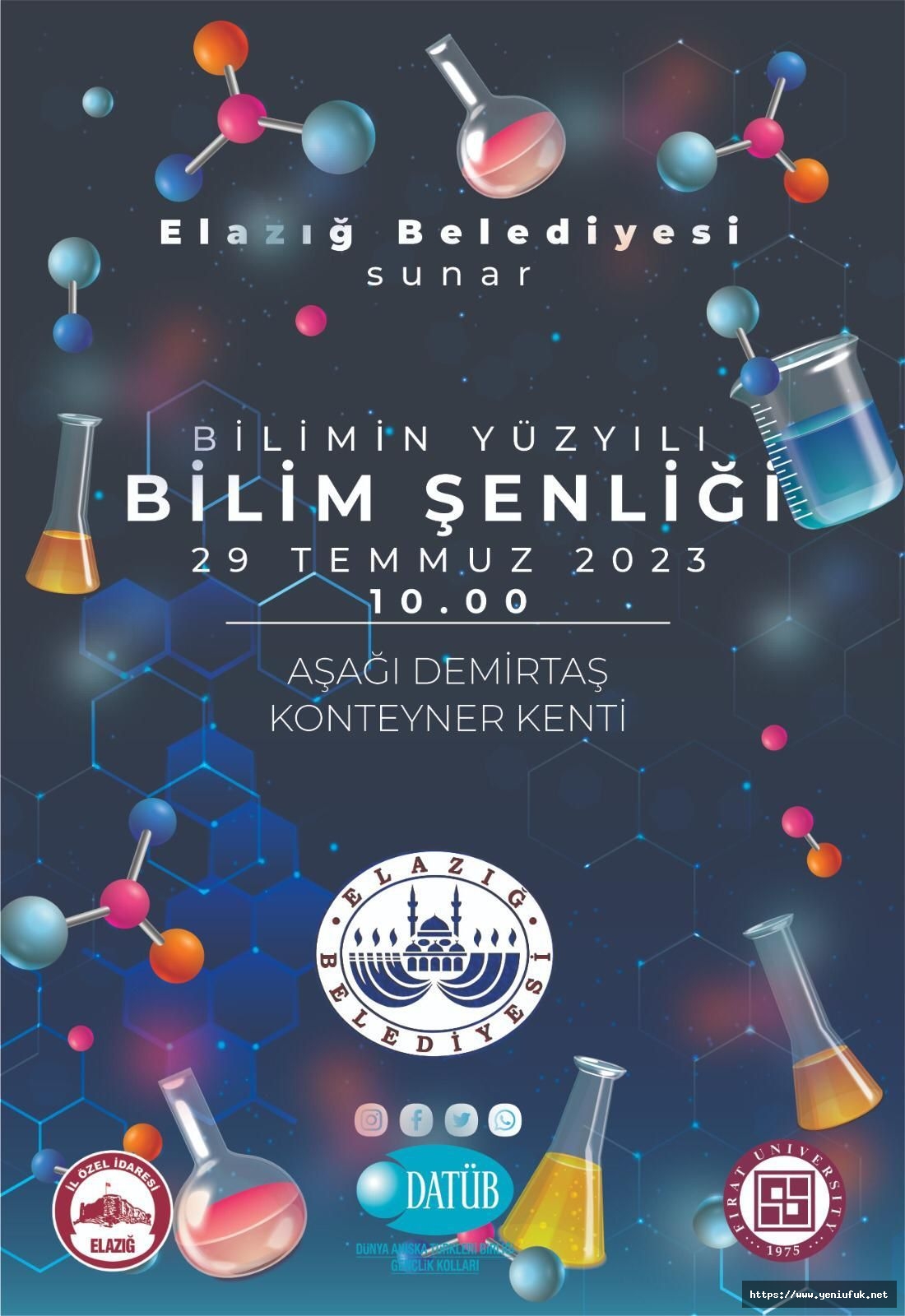 “Bilimin Yüzyılı Bilim Şenliği” Düzenlenecek