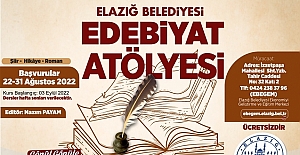 “EDEBİYAT ATÖLYESİ” 3 EYLÜL’DE BAŞLAYACAK