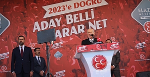 DEVLET BAHÇELİ ELAZIĞLILARA SESLENDİ “BİZİM KARDEŞLİĞİMİZ GÖLGELİ BİR İŞ DEĞİLDİR”