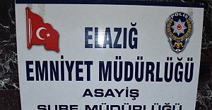 Elazığ'ın Haftalık Asayiş Raporu Açıklandı!