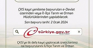 ÇKS Kayıtları Başladı